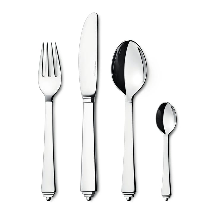 Pyramid cutlery set, 4 pcs Georg Jensen