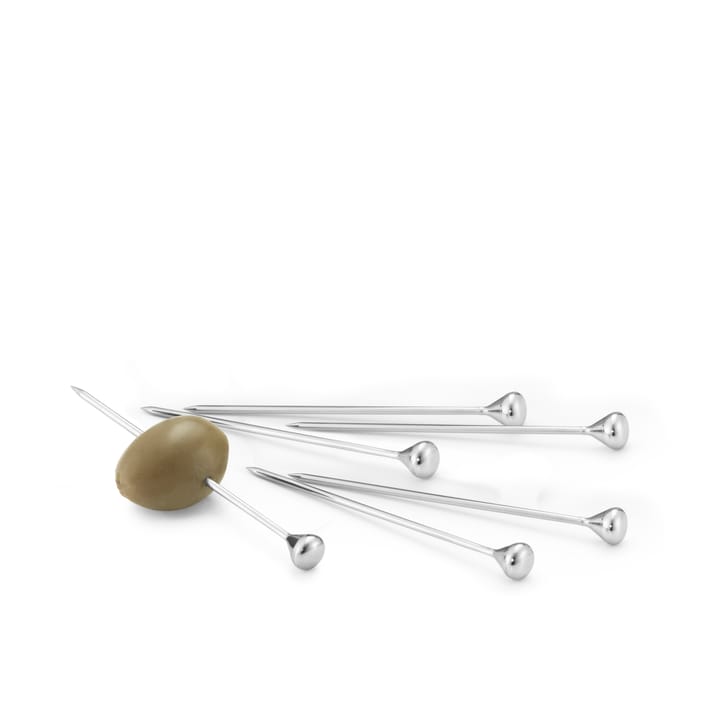 Sky cocktail stick 6-pack, Stainless steel Georg Jensen