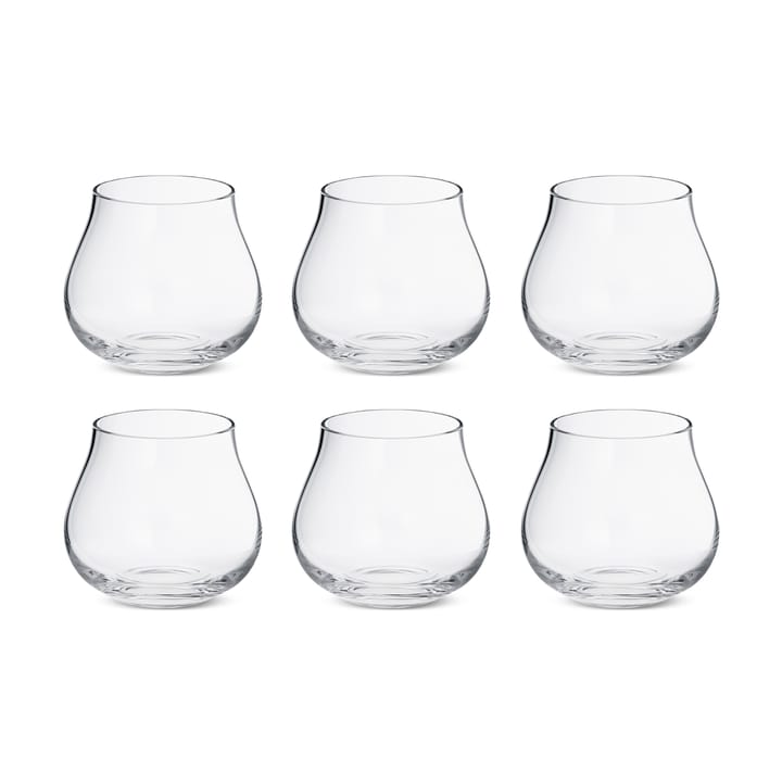 Sky drinking glass low 38 cl 6-pack, crystalline Georg Jensen