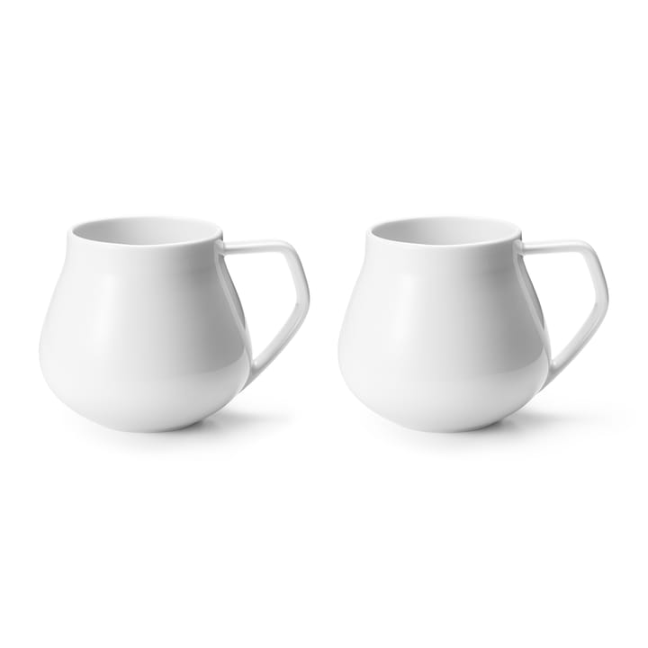 Sky mug 38 cl 2-pack, Porcelain Georg Jensen