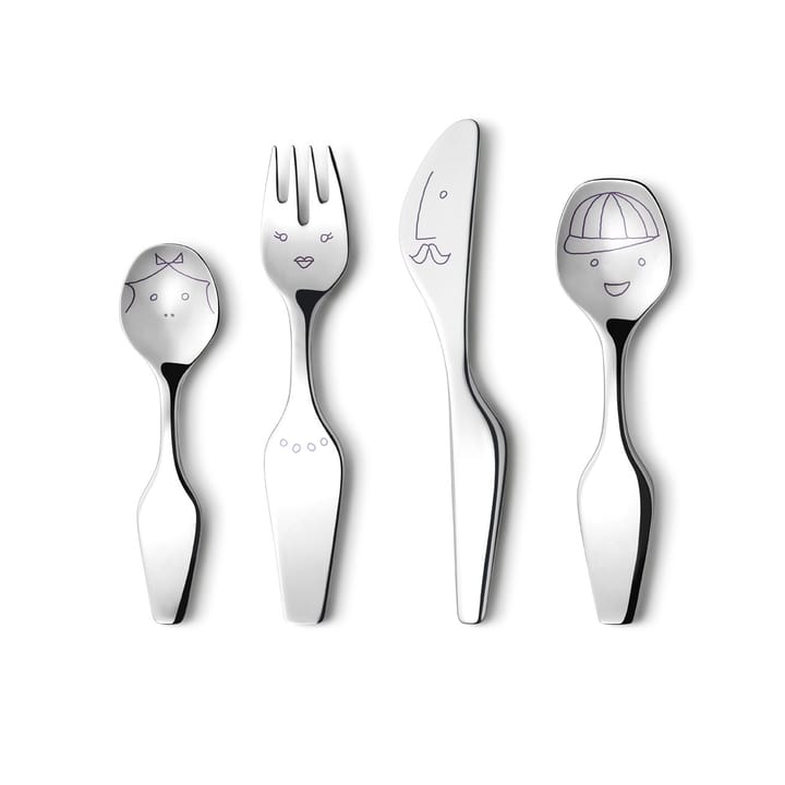 The Twist Family cutlery set, 4 pieces Georg Jensen