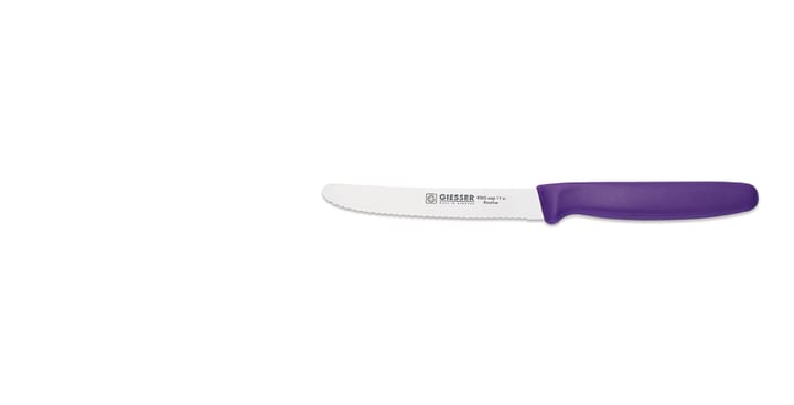 Giesser universal knife with serrated edge, Purple Giesser