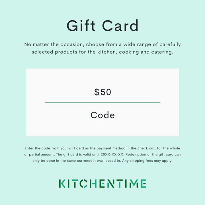 Digital gift card, $50.00 Gift card