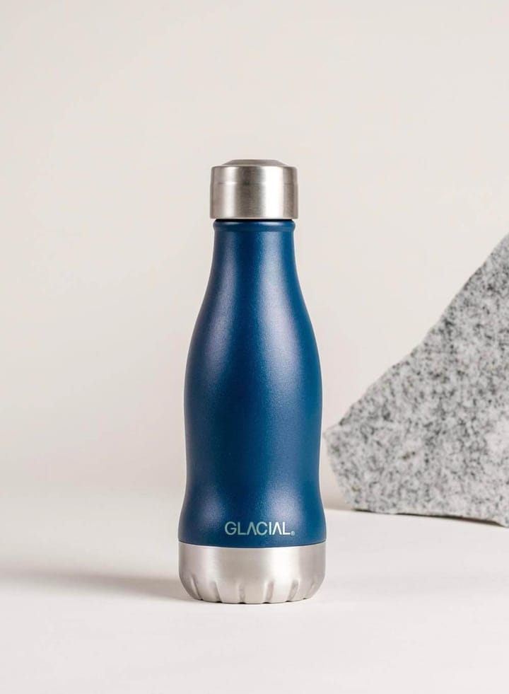 Glacial water bottle 280 ml, Matte navy Glacial