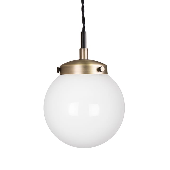 Alley pendant lamp mini, Antique brass/white Globen Lighting