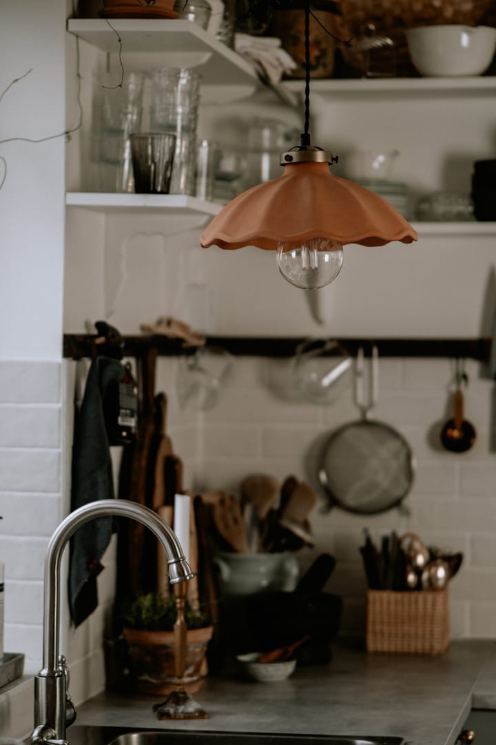 Alva pendant lamp Ø30 cm, Terracotta Globen Lighting