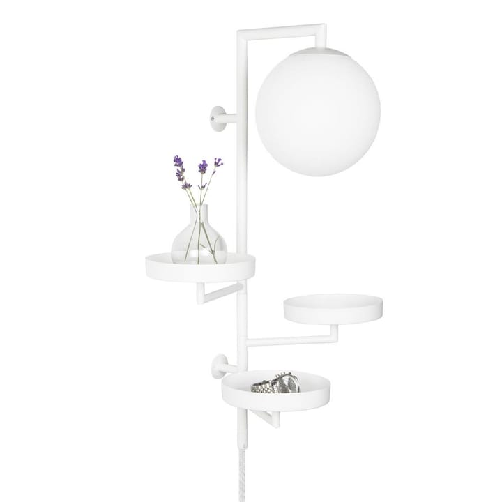 Astoria wall lamp, white Globen Lighting