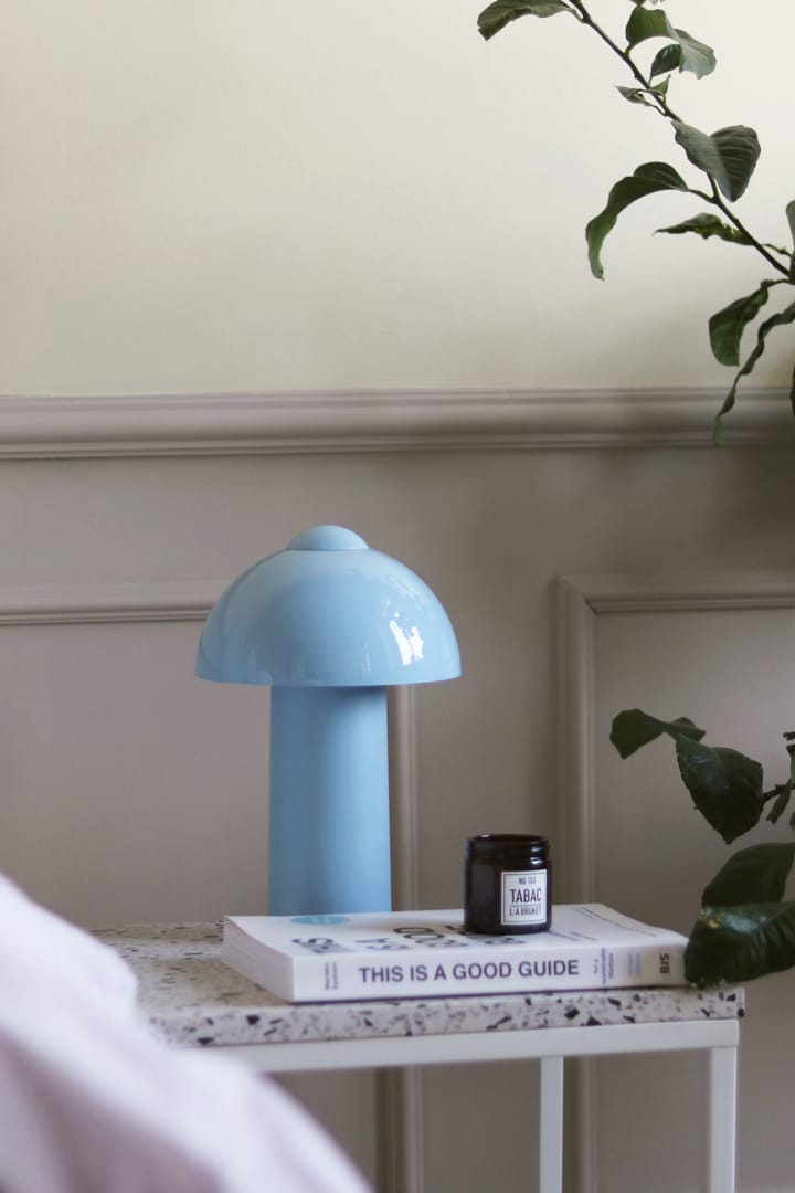 Buddy portable table lamp, Light blue Globen Lighting