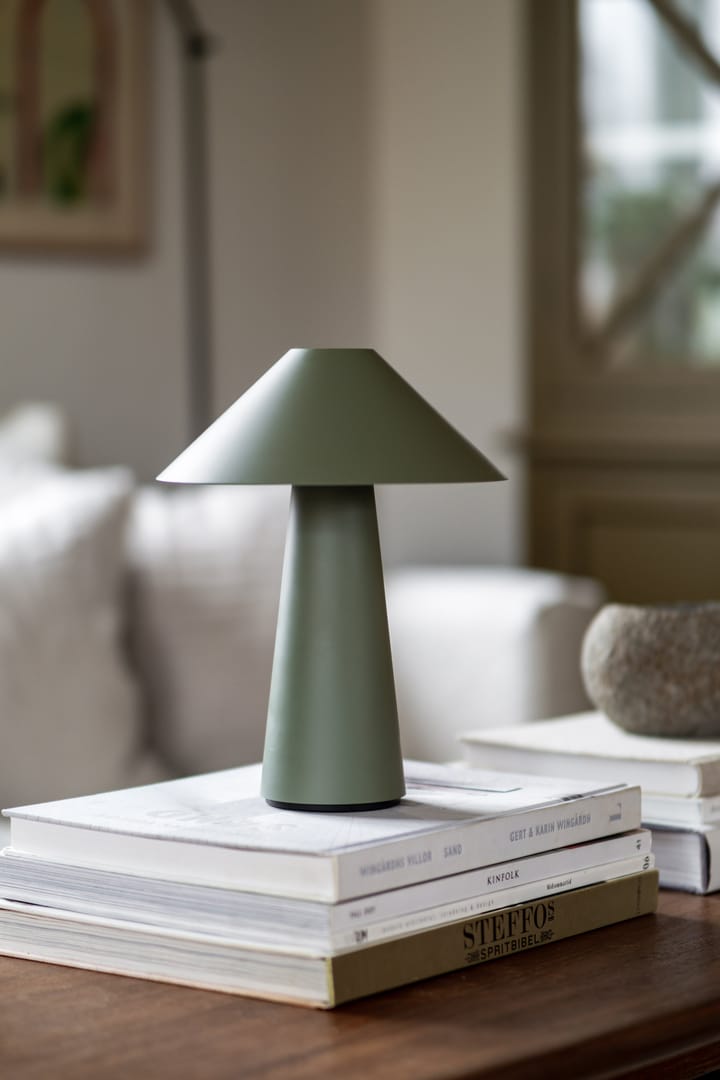 Cannes portable table lamp, Green Globen Lighting