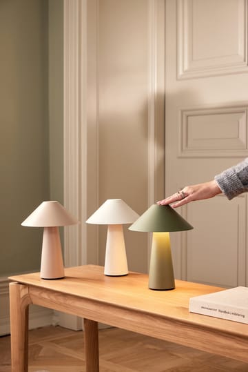 Cannes portable table lamp - Green - Globen Lighting