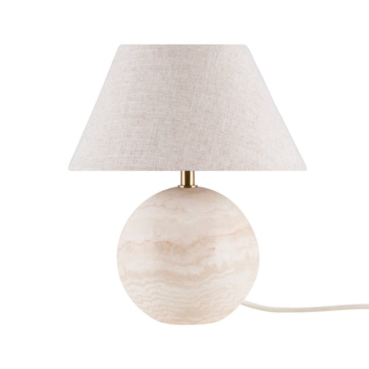 Castello 24 table lamp, Travertine Globen Lighting