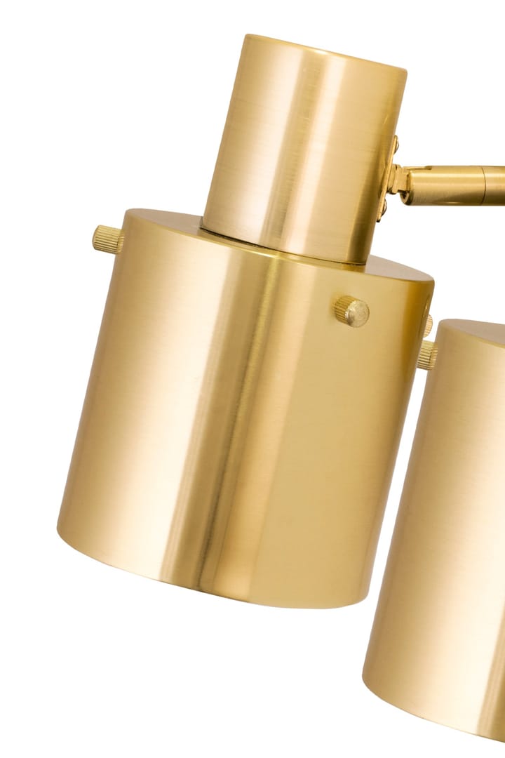 Clark 2 wall lamp, Brushed brass Globen Lighting