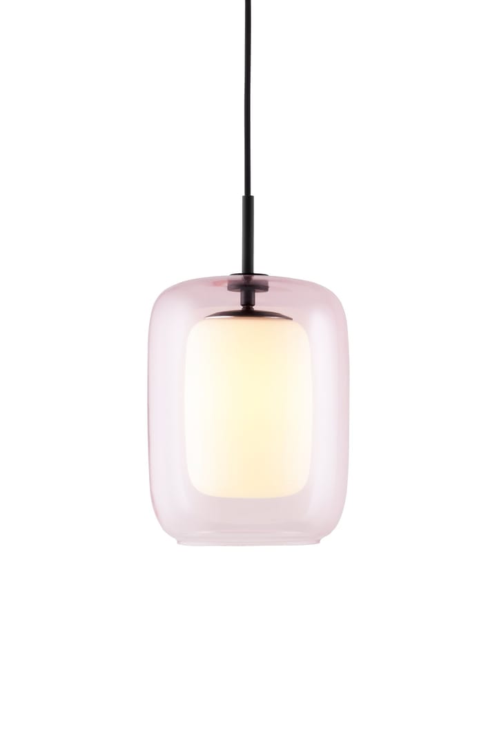 Cuboza pendant lamp Ø20 cm, Peach-white Globen Lighting