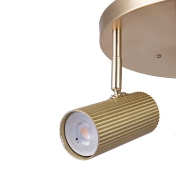 Hubble 3 ceiling lamp - Brushed brass - Globen Lighting