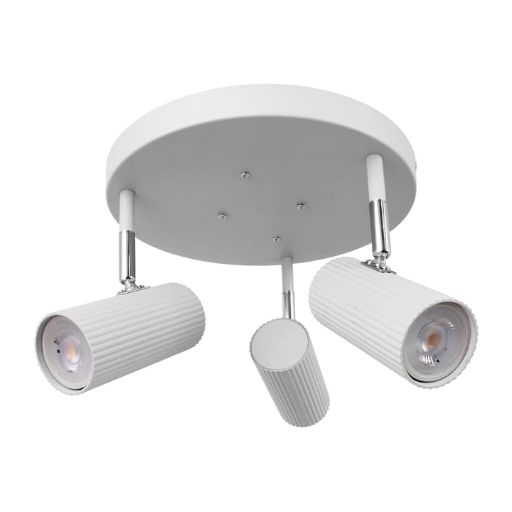 Hubble 3 ceiling lamp, White Globen Lighting