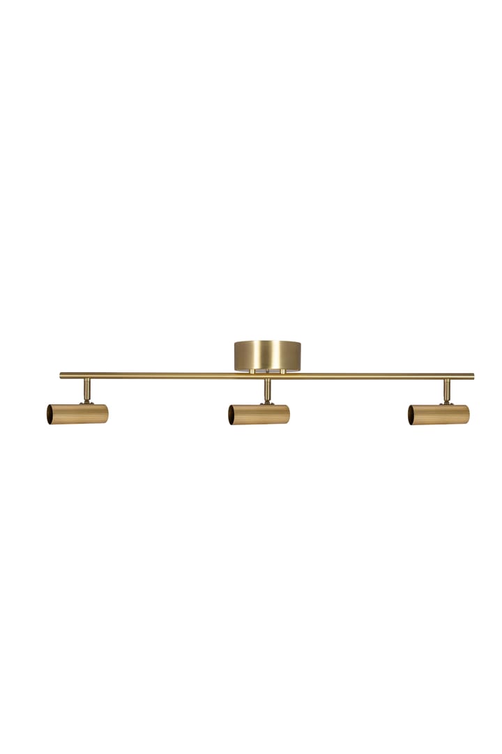 Hubble 3 Long ceiling lamp, Brushed brass Globen Lighting