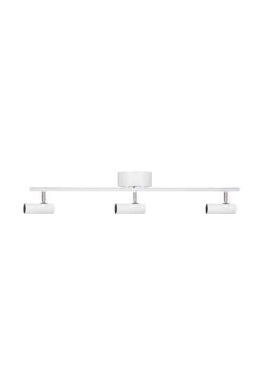 Hubble 3 Long ceiling lamp - White-chrome - Globen Lighting