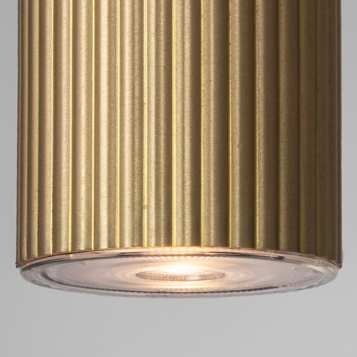 Hubble pendant lamp 22 cm, brushed brass Globen Lighting