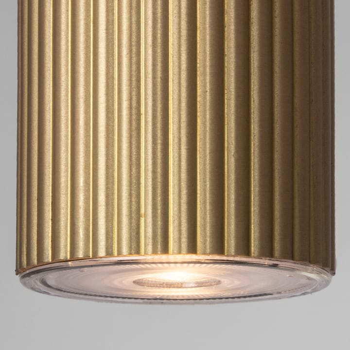 Hubble pendant lamp 38 cm, brushed brass Globen Lighting