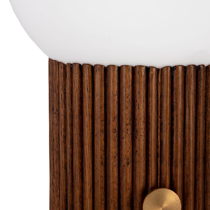 Hubble table lamp Ø22 cm, Walnut Globen Lighting