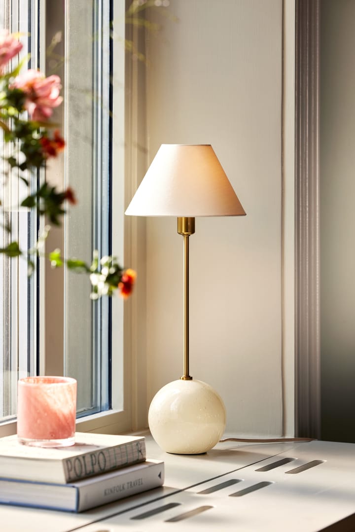 Iris 20 table lamp, Creme Globen Lighting