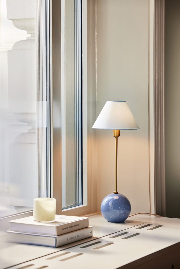 Iris 20 table lamp, Dove Blue Globen Lighting