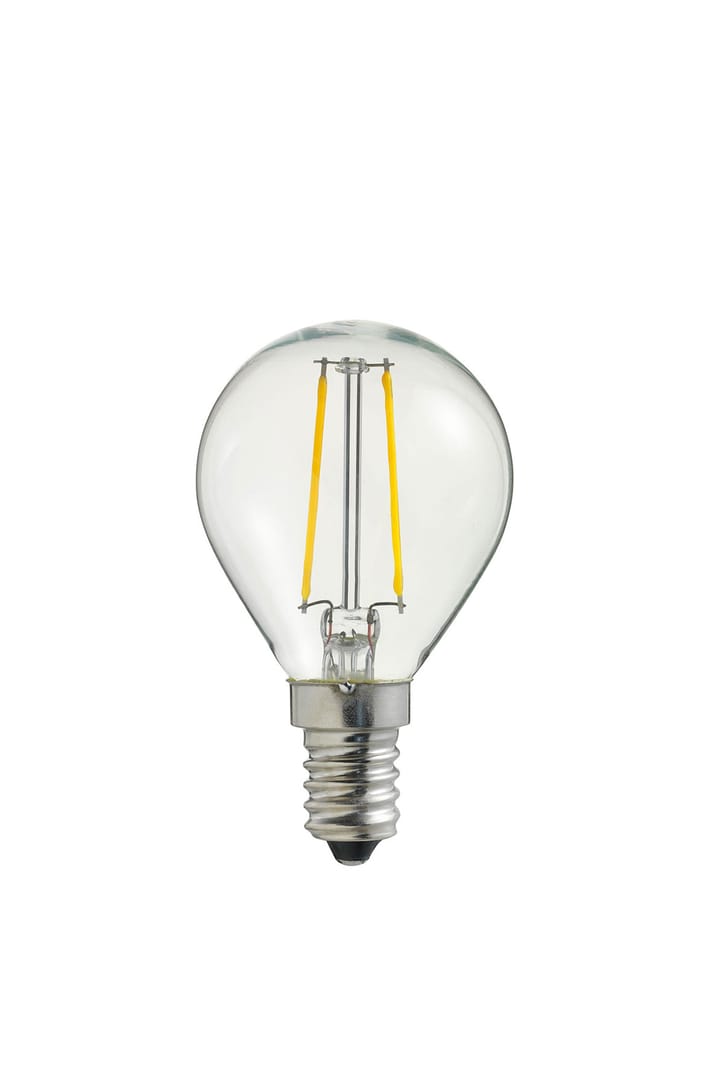 Light source LED filament Globe E14, Clear Globen Lighting