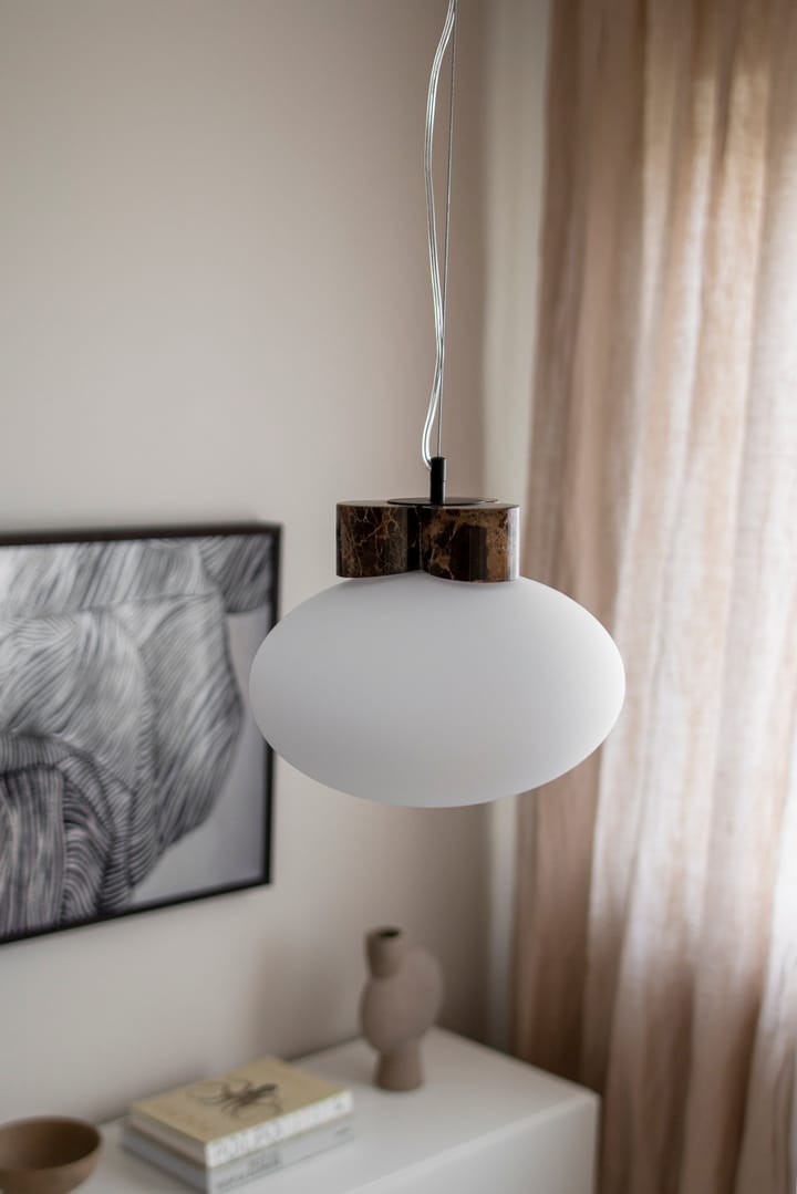 Mammut pendant lamp Ø30 cm, Brown Globen Lighting