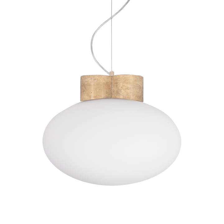 Mammut pendant lamp Ø30 cm, Travertine Globen Lighting