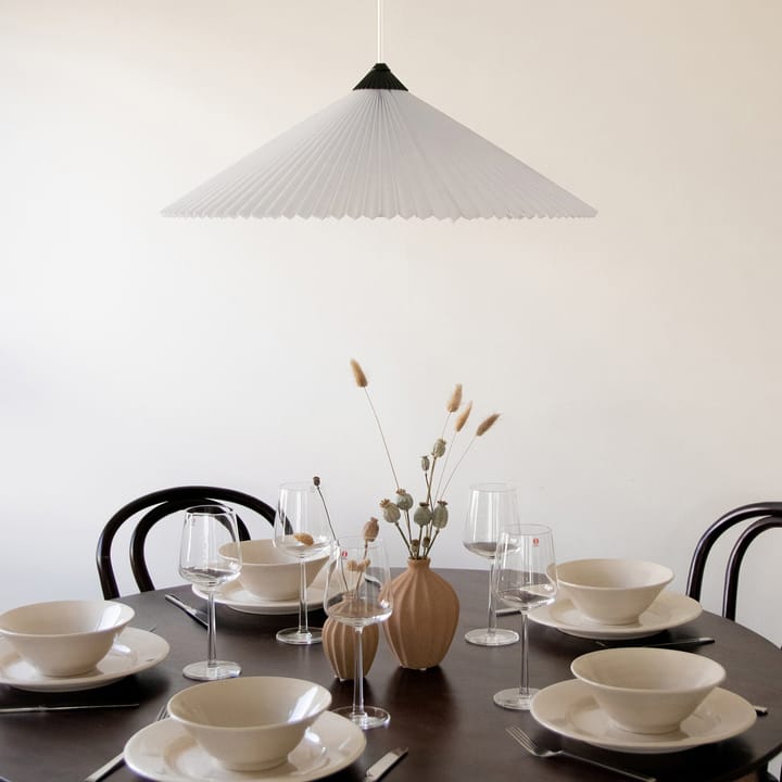 Matisse pendant lamp Ø60 cm, black and white Globen Lighting