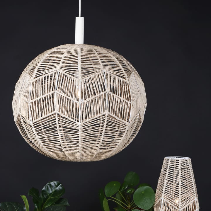 Missy pendant lamp Ø45 cm, nature-white Globen Lighting