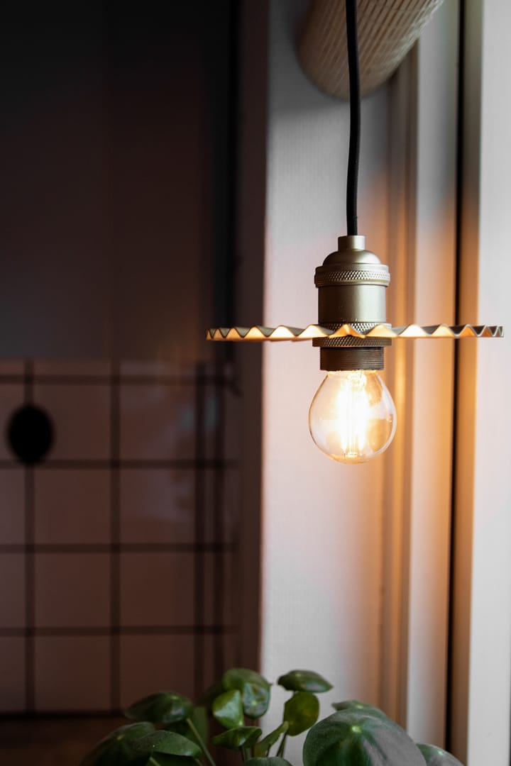 Omega pendant lamp Ø15 cm, Gold Globen Lighting