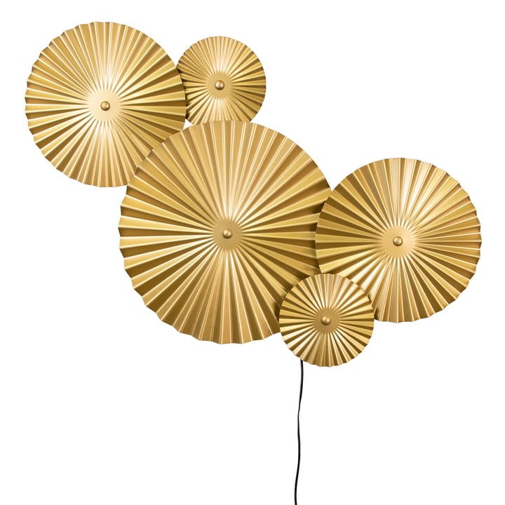 Omega wall lamp - Brushed brass - Globen Lighting