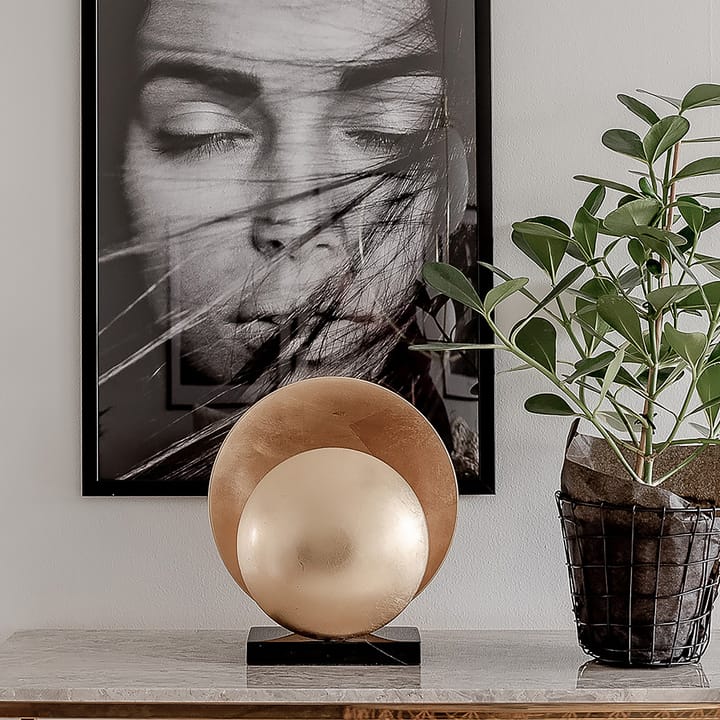 Orbit table lamp, Brass-black Globen Lighting