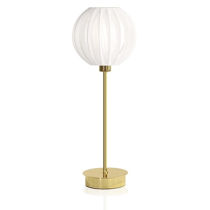 Plastband table lamp, brass Globen Lighting