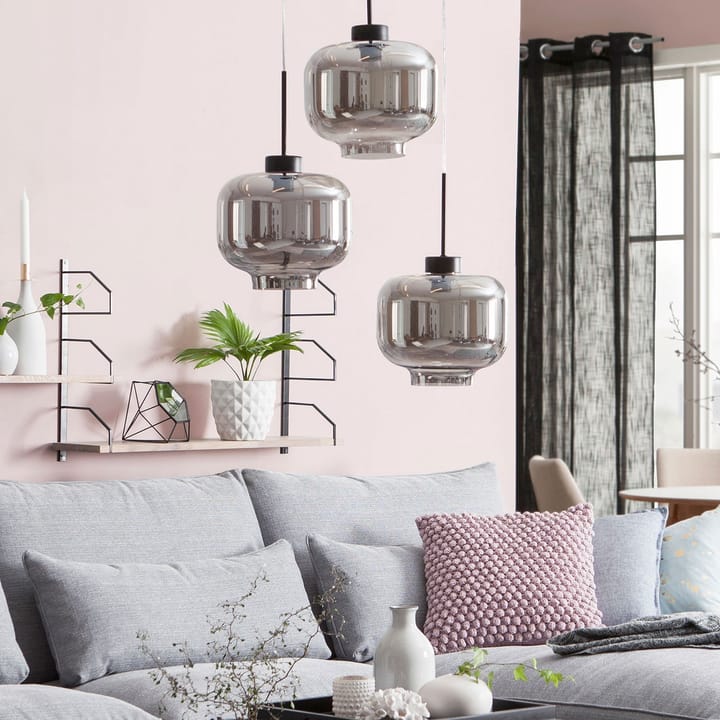 Ritz pendant, smoke (grey) Globen Lighting