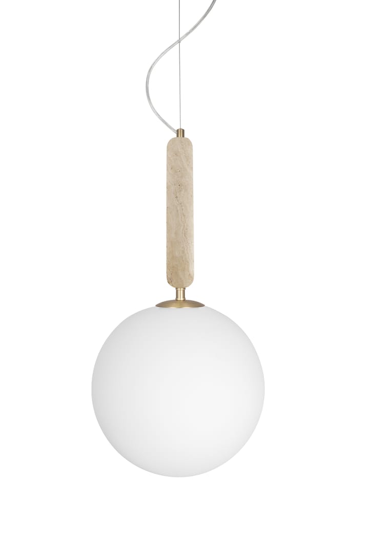 Torrano pendant lamp 30 cm, Travertine Globen Lighting