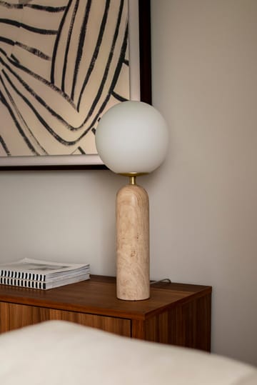 Torrano table lamp - Travertine - Globen Lighting