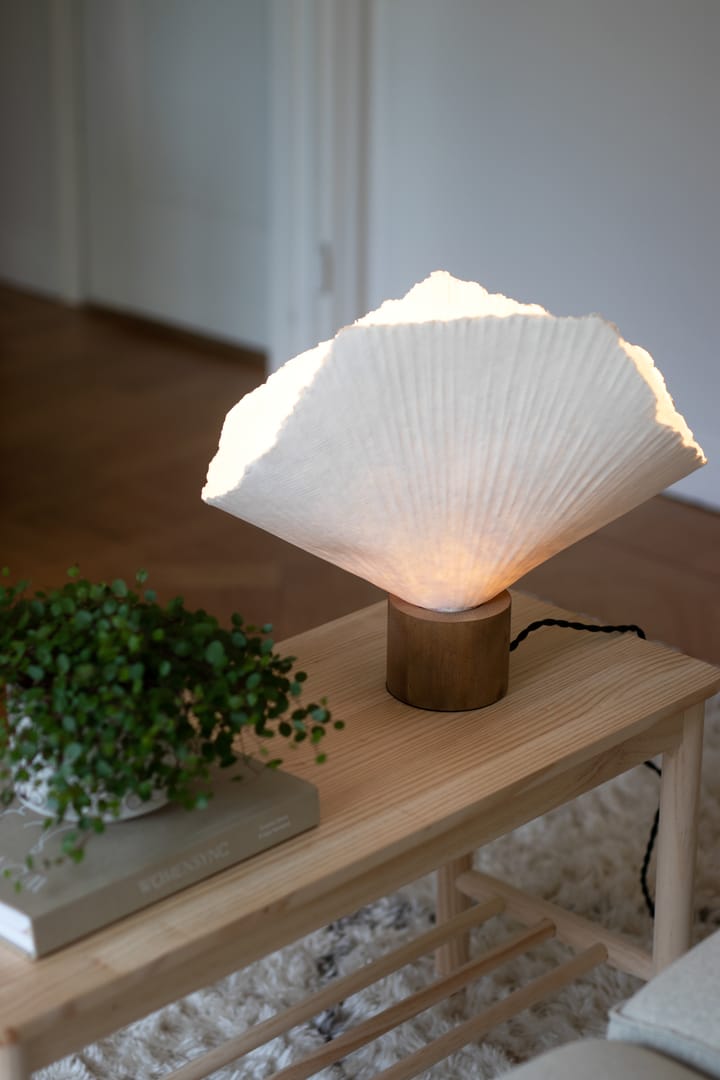 Tropez table lamp, Natural-oak Globen Lighting