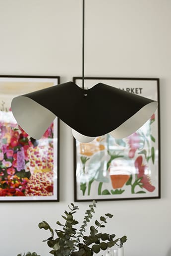 Volang pendant lamp Ø50 cm - Black - Globen Lighting