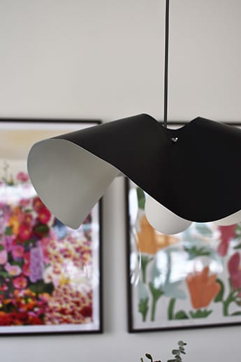 Volang pendant lamp Ø50 cm - Black - Globen Lighting