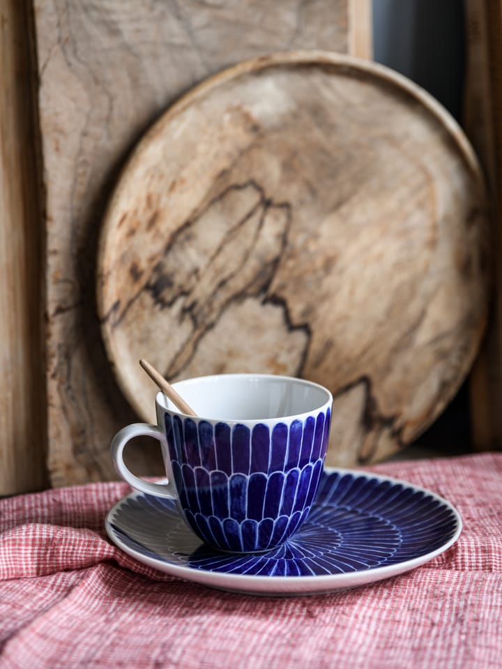 Selma mug feather blue, 41cl Götefors Porslin