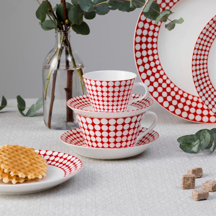 Eva coffee set, coffee cup + saucer Gustavsbergs Porslinsfabrik