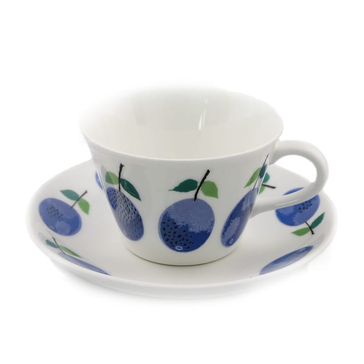 Prunus coffee cup with saucer - 15 cl - Gustavsbergs Porslinsfabrik