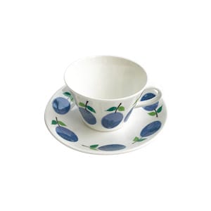 Prunus teacup with saucer Ø15,3 cm - 25 cl - Gustavsbergs Porslinsfabrik