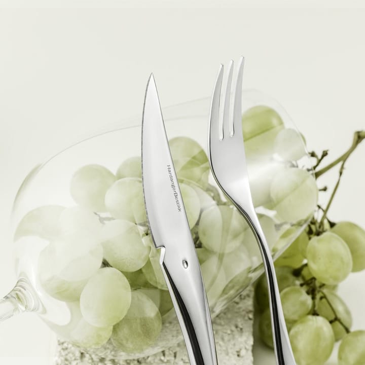 Hardanger fruit set cutlery 12 pieces, Stainless steel Hardanger Bestikk