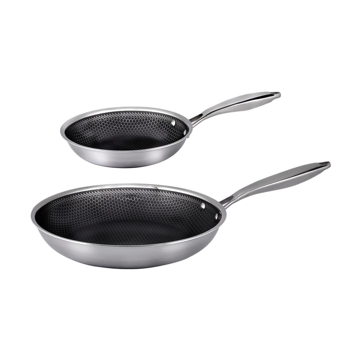 Hâws Santo hybrid coating frying pan set 2 pieces - Stainless steel - Hâws