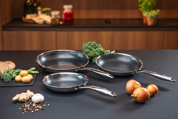 Hâws Santo hybrid coating frying pan set 3 pieces - Stainless steel - Hâws