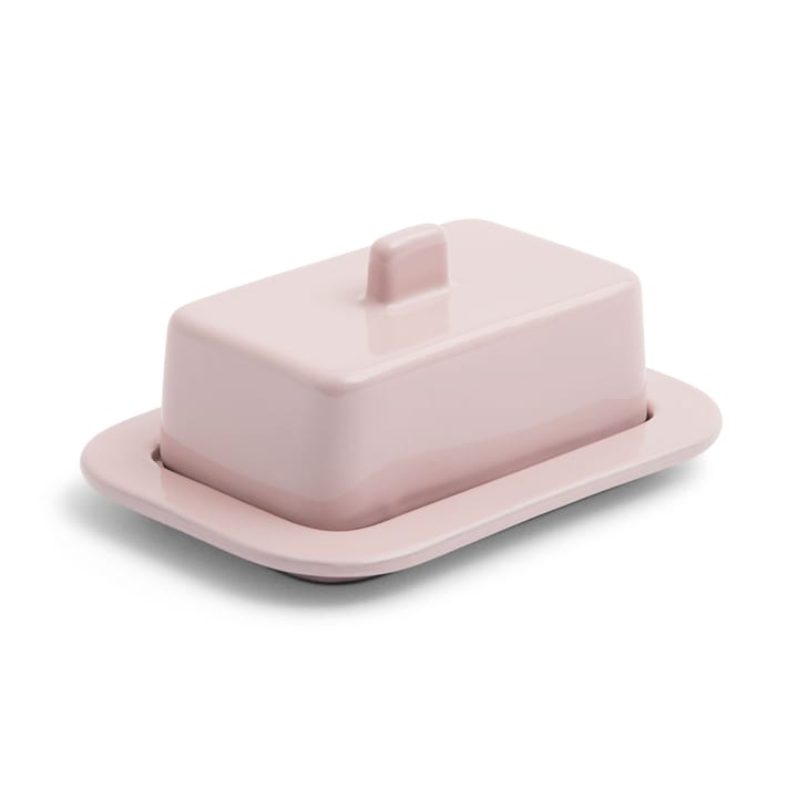 Barro butter dish, Pink HAY