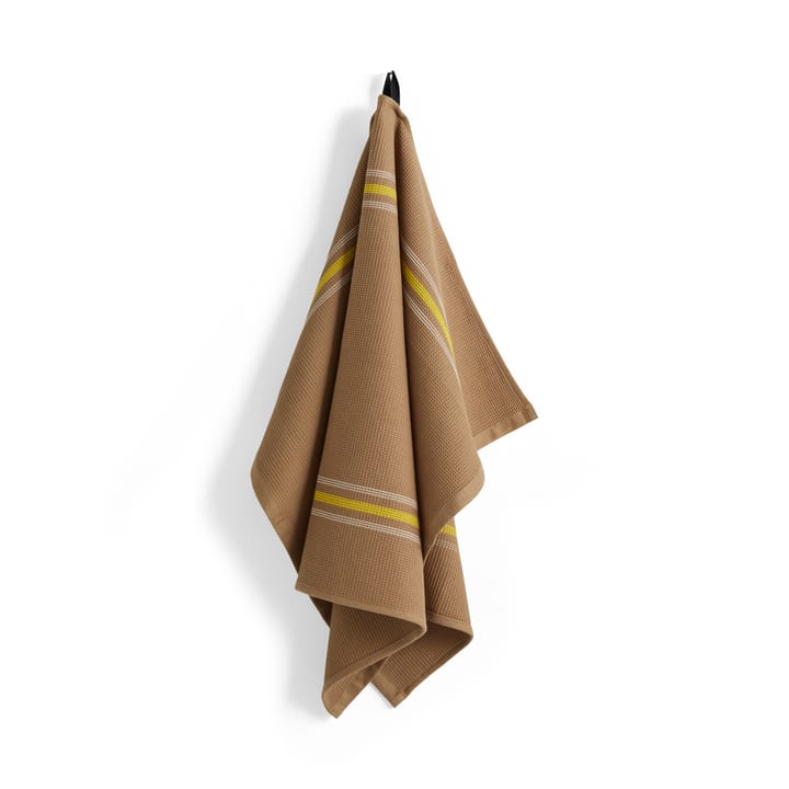 Canteen kitchen towel 52x80 cm - Beige/yellow​ - HAY